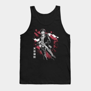 Urban Peril Yuri S Triumph Over Fear In High Rise Invasion Tank Top